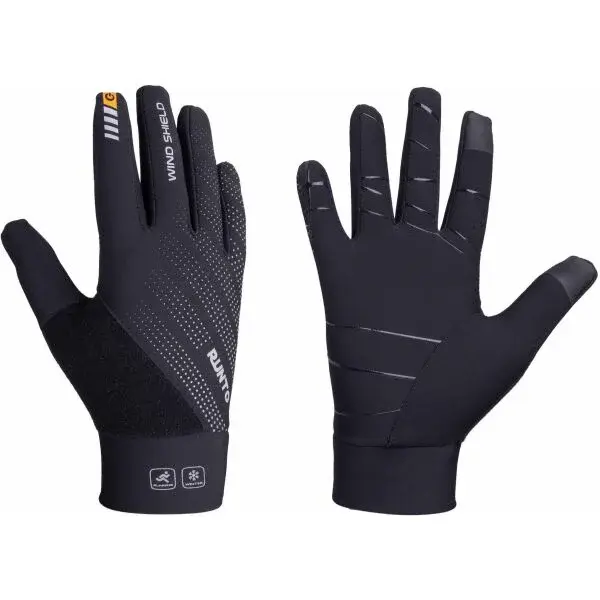 Runto FALCON RUN Běžecké rukavice, černá, velikost L/XL