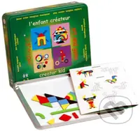 Magnetické mozaiky TVORIVÉ DIEŤA 3+ - hra z kategorie Stavebnice