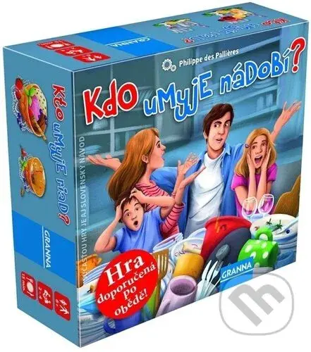 Kdo umyje nádobí? - hra z kategorie Karty