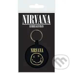 Klíčenka textilní Nirvana,Klíčenka textilní Nirvana