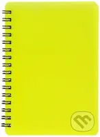 Plastic blok NEON žlutý A6