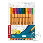 Jemný liner STABILO point 88 (15 kusov / farieb v púzdre)