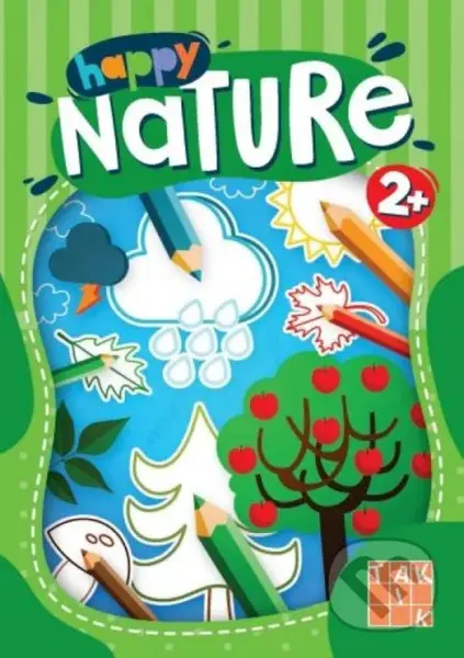 Happy Nature - omaľovánka - kniha z kategorie Omalovánky