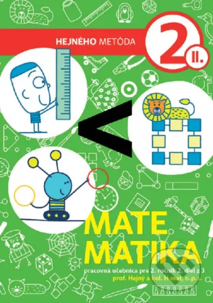 Matematika 2 - Pracovná učebnica II. diel (Hejného metóda) - kniha z kategorie 1. stupeň
