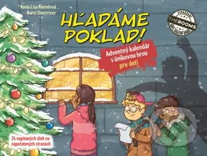 Hľadáme poklad!: Adventný kalendár pre deti s únikovou hrou - kniha z kategorie Beletrie pro děti