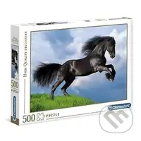 Černý kůň - puzzle z kategorie Zvířata
