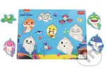 Dřevěná vkládačka: Baby Shark - puzzle z kategorie Maxi dílky