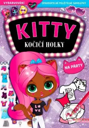 KITTY: Kočičí holky - Na párty - kniha z kategorie Samolepky
