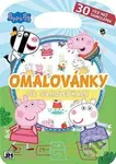 Peppa Pig - Omalovánky se samolepkami - kniha z kategorie Omalovánky