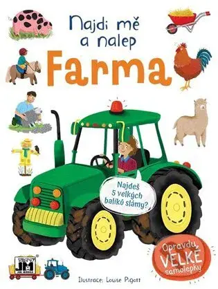Najdi mě a nalep - Farma - kniha z kategorie Samolepky