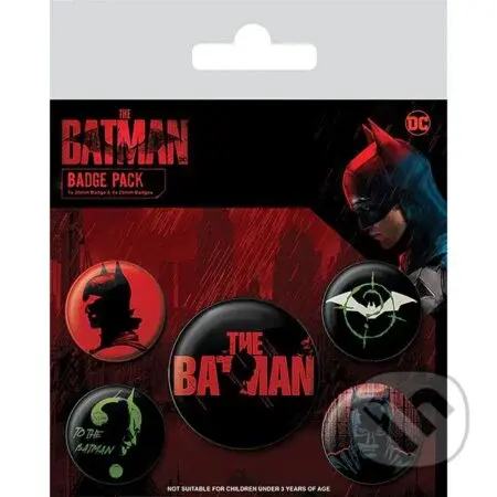 Sada odznakov DC Comics - The Batman 2022