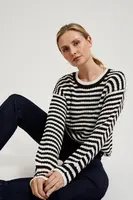 Marisse Women's Sweater Z-Sw-4544 Off White