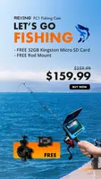 Rexing FC1 Underwater Fishing Camera w/ Winding Spool 720p@30fps HD Video Recording