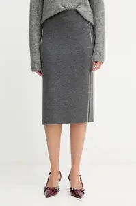 Sukně s příměsí vlny Simona Corsellini