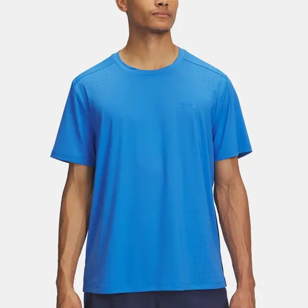 Pánské tričko Under Armour UA LAUNCH ELITE SHORTSLEEVE-BLU - Pánské