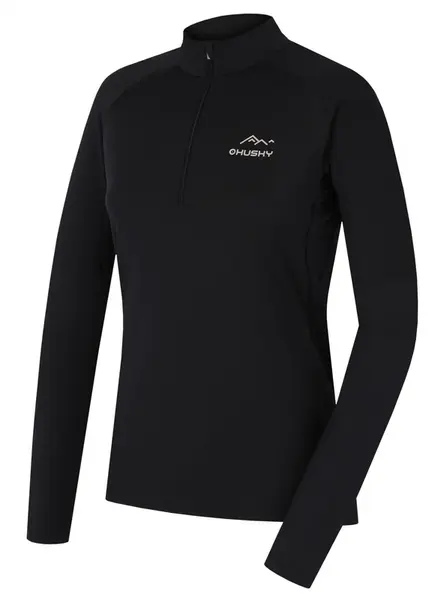 Husky Tromi Zip L M, black Termoprádlo Active Winter Triko