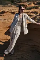 Marisse Women's Trousers L-Sp-4322 L.Beige