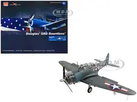 Douglas SBD-5 Dauntless Bomber Aircraft "VB-16 USS Lexington" (1943) United States Navy "Premium Collection" 1/32 Diecast Model by Hobby Master