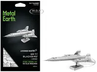 Model Kit Lockheed Martin SR-71 Blackbird Aircraft (Moderate Difficulty) Steel Model by Metal Earth