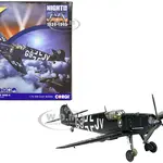 Messerschmitt Bf 109E-4 Fighter Aircraft "G9JV Nightfighter Operations Dusseldorf Germany" (1941) Luftwaffe "The Aviation Archive" Series 1/72 Diecas