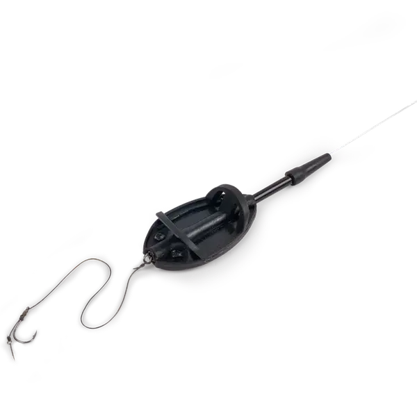 Zebco montáž s krmítkom trophy method feeder montage 8 barbed 0,30 mm 15 lb - 30 g