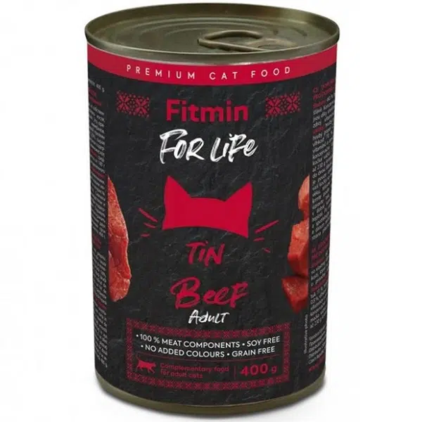 Fitmin Cat For Life konzerva Adult Beef 400 g