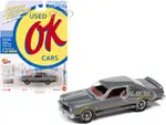 1976 Plymouth Volare Road Runner Silver Cloud Metallic with Stripes "OK Used Cars" Series Limited Edition to 18056 pieces Worldwide 1/64 Diecast Mode