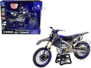 Yamaha YZ450F Championship Edition Motorcycle 3 Eli Tomac "Yamaha Factory Racing" 1/12 Diecast Model by New Ray