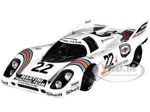 Porsche 917K 22 Helmut Marko - Gijs van Lennep Winner 24 Hours of Le Mans (1971) 1/18 Diecast Model Car by Norev