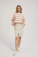 Marisse Women's Skirt L-Sc-4301 L.Beige