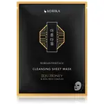 KORIKA Čisticí plátýnková maska s Jeju medem a AHA, BHA komplexem Korean Heritage (Cleansing Sheet Mask) 25 g