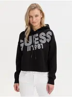 Černá dámská mikina Guess Amira - Dámské