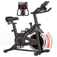 ROBORE SEB20 Stationary Exercise Bike 136kg Capacity Silent Belt Drive Comfort Seat & iPad/Bottle Holders
