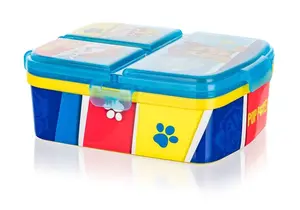 Vetro-Plus Svačinový dělený box Patrola 17,5 x 13 cm