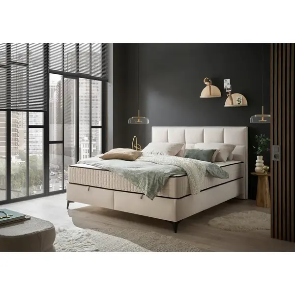 MID.YOU AMERICKÁ POSTEL, krémová