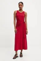 Šaty Answear.LAB červená barva, maxi