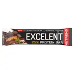 NUTREND Excelent protein bar double čokoláda a nugát s brusinkami 85 g