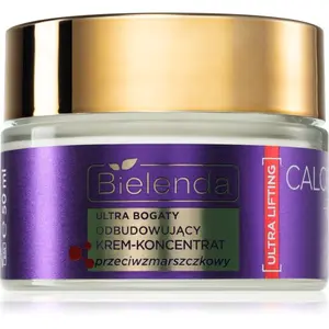 Bielenda Calcium + Q10 Ultra rich rebuilding cream anti-wrinkle concentrate for the night regenerační protivráskový krém na noc 50 ml