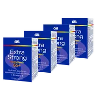 GS Extra Strong Multivitamin 65+, 4 × 60 tablet + 60 kapslí