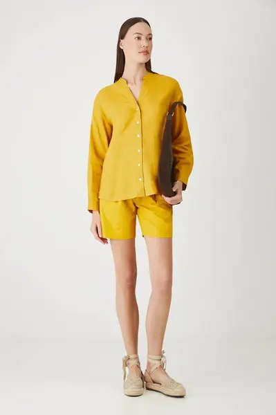 Lněná halenka Medicine