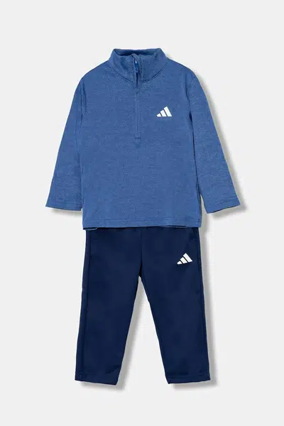 Kojenecká tepláková souprava adidas modrá barva, JL7088