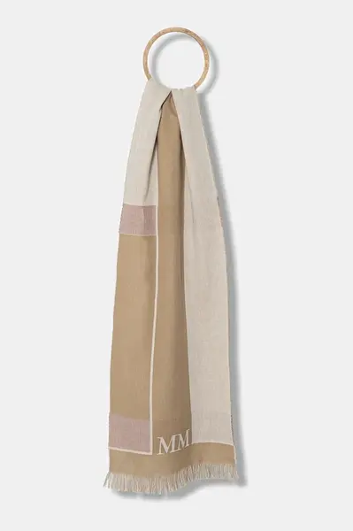 Šátek z vlněné směsi MM by Max Mara CORONA