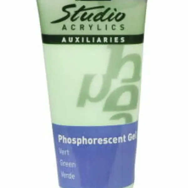 Fosforeskující barva Pébéo 100ml – zelená