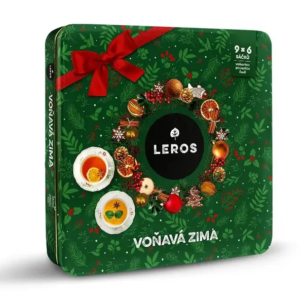 Leros Voňavá zima nálevové sáčky 9x6 ks