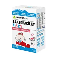 NatureVia Laktobacílky baby 10 sáčků