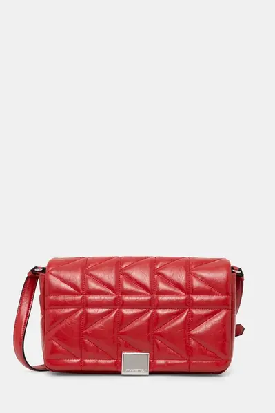 Kožená kabelka Karl Lagerfeld