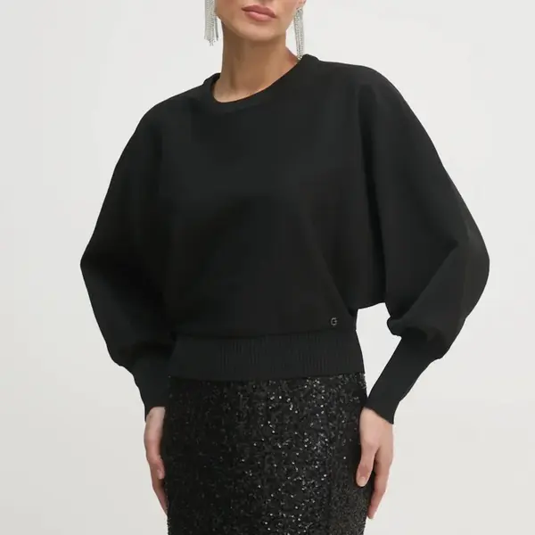 Svetr Guess VERA dámský, černá barva, lehký, W5RR27 Z2Q42