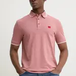 Bavlněné polo tričko HUGO Deresino232