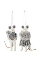 Závěsná dekorace Bloomingville Peo Ornament 2-pack