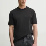 Bavlněné tričko Calvin Klein Jeans černá barva, J30J327237